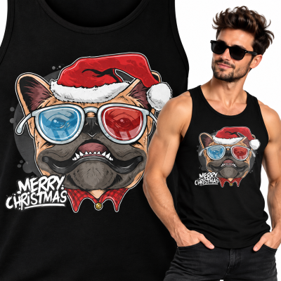 TANK TOP  ŚWIĄTECZNY CHISTMASDOG2